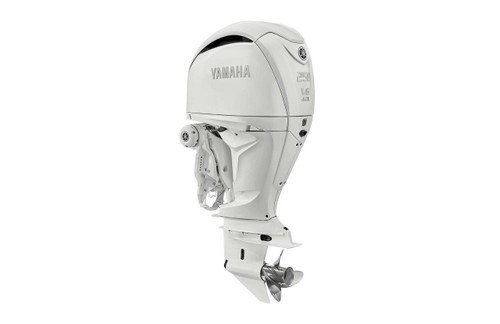 Yamaha 250hp White DEC Outboard | Digital Electronic Controls, 35" Shaft | F250ECB2