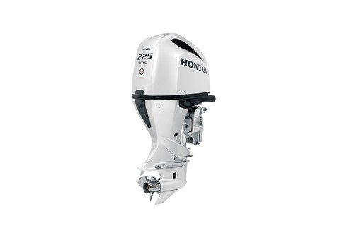 Honda 225hp White iST | Intelligent Shift and Throttle, Electric Start, 25" Shaft, Counter Rotation | BF225DXCDA