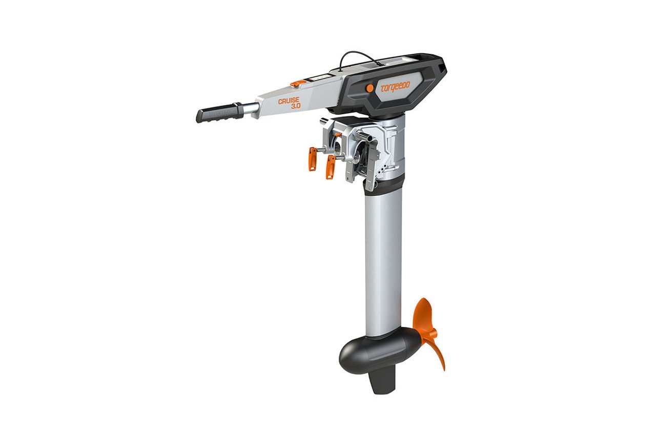 Torqeedo Electric Outboard | Cruise 3.0 TS | 6hp Equivalent, Tiller, 25" Shaft
