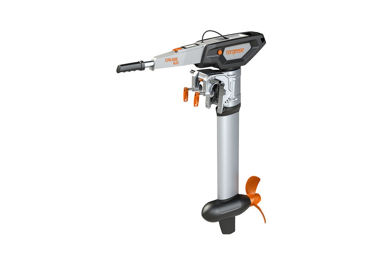 Torqeedo Electric Outboard | Cruise 6.0 TS | 9.9hp Equivalent, Tiller, 25" Short