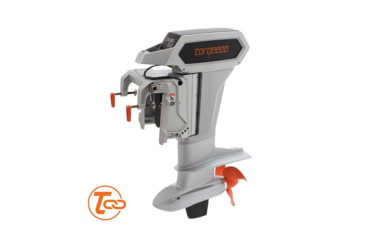 Torqeedo Electric Outboard | Cruise 12.0 RS TorqLink | 25hp Equivalent., Remote Mechanical, 15" Shaft