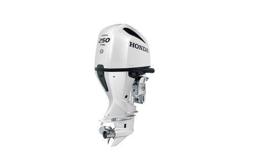 Honda 250hp White iST Outboard | Intelligent Shift and Throttle, Electric Start, 30" Shaft | BF250DUDA