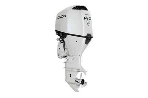 Honda 140hp White iST Outboard | Intelligent Shift and Throttle, Electric Start, 20" Shaft | BF140ALDA