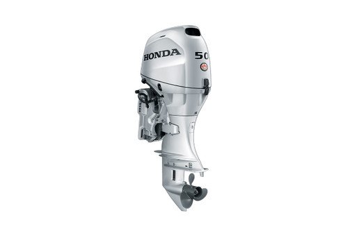 Honda 50hp Outboard | Remote Mechanical, Electric Start, 25" Shaft | BF50D4XRTA