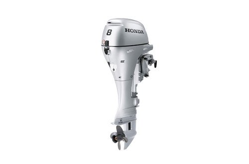 Honda 8hp Power Thrust Portable Outboard | Remote Mechanical, Electric and Manual Start, 20" Shaft | BFP8DK3LRT