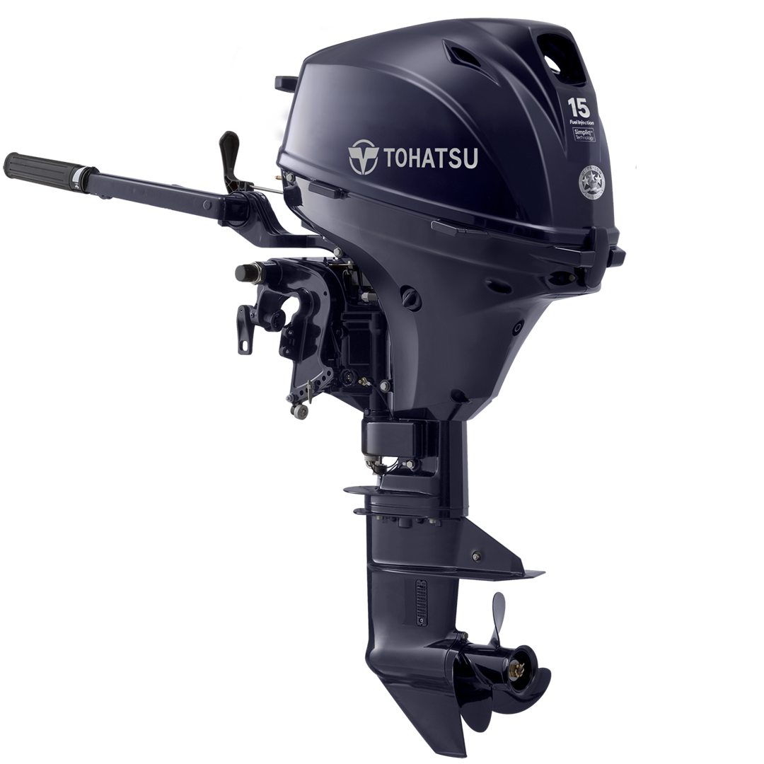 2025 Tohatsu 15 HP MFS15ES Outboard Motor