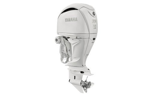 Yamaha 350hp White DEC Outboard | Digital Electronic Controls, 35" Shaft | F350ESA2
