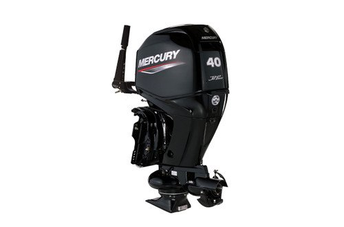 Mercury 40hp Jet Outboard | Tiller, Electric Start, 15" Shaft | 40ELHPT
