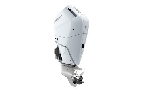 Mercury 350hp White Verado V10 | Digital Throttle and Shift, Electric Start, 25" Shaft, Counter Rotation | 350CXL